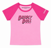 Deadly Doll Chrome Heart Tee (PINK)