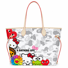 Gray Camo Besties Tote