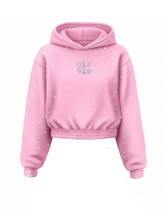 PINK ICED HOODIE