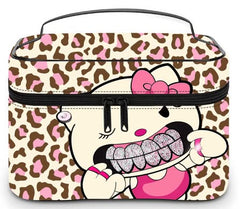 Kitty, Bling anity Bag, Animal Print