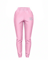 PINK ICED JOGGERS