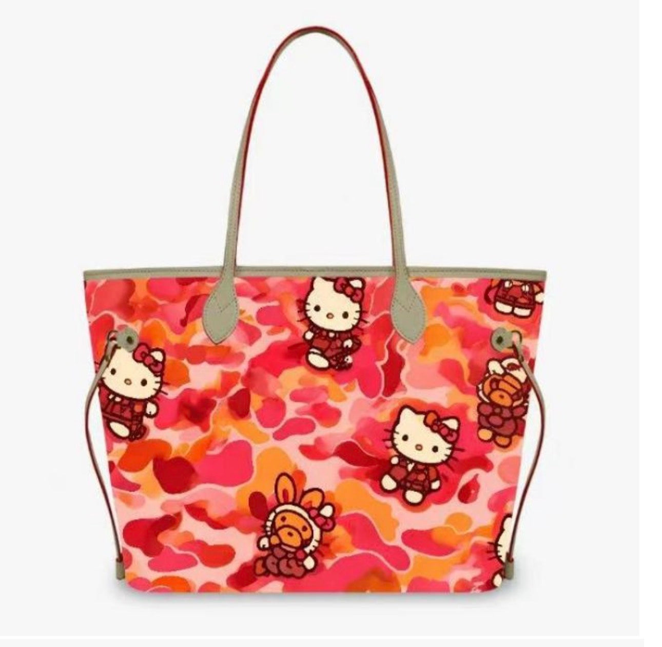 Cherry Camo Tote