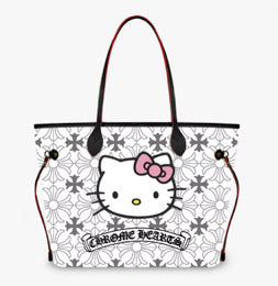 Tote White Kitty Bag