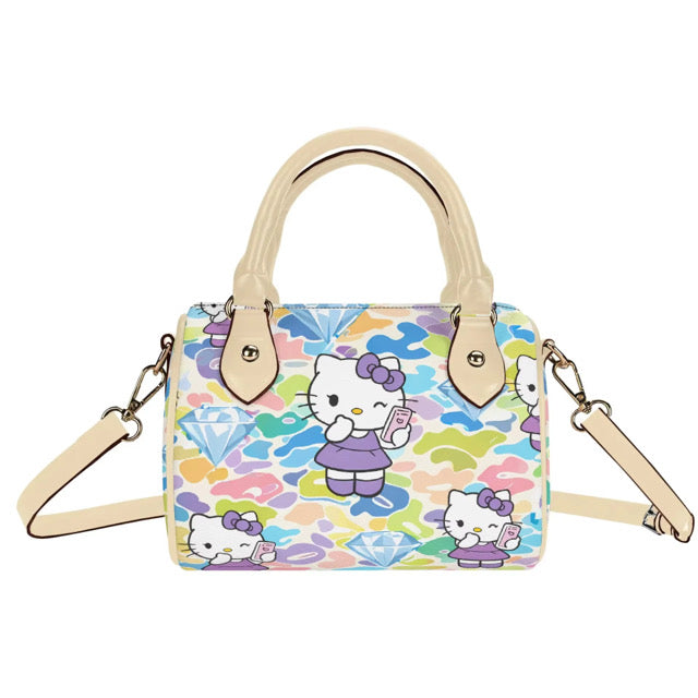 Colorful Hello kitty diamonds pillow bag