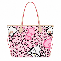 Blush Leopard Kitty Tote