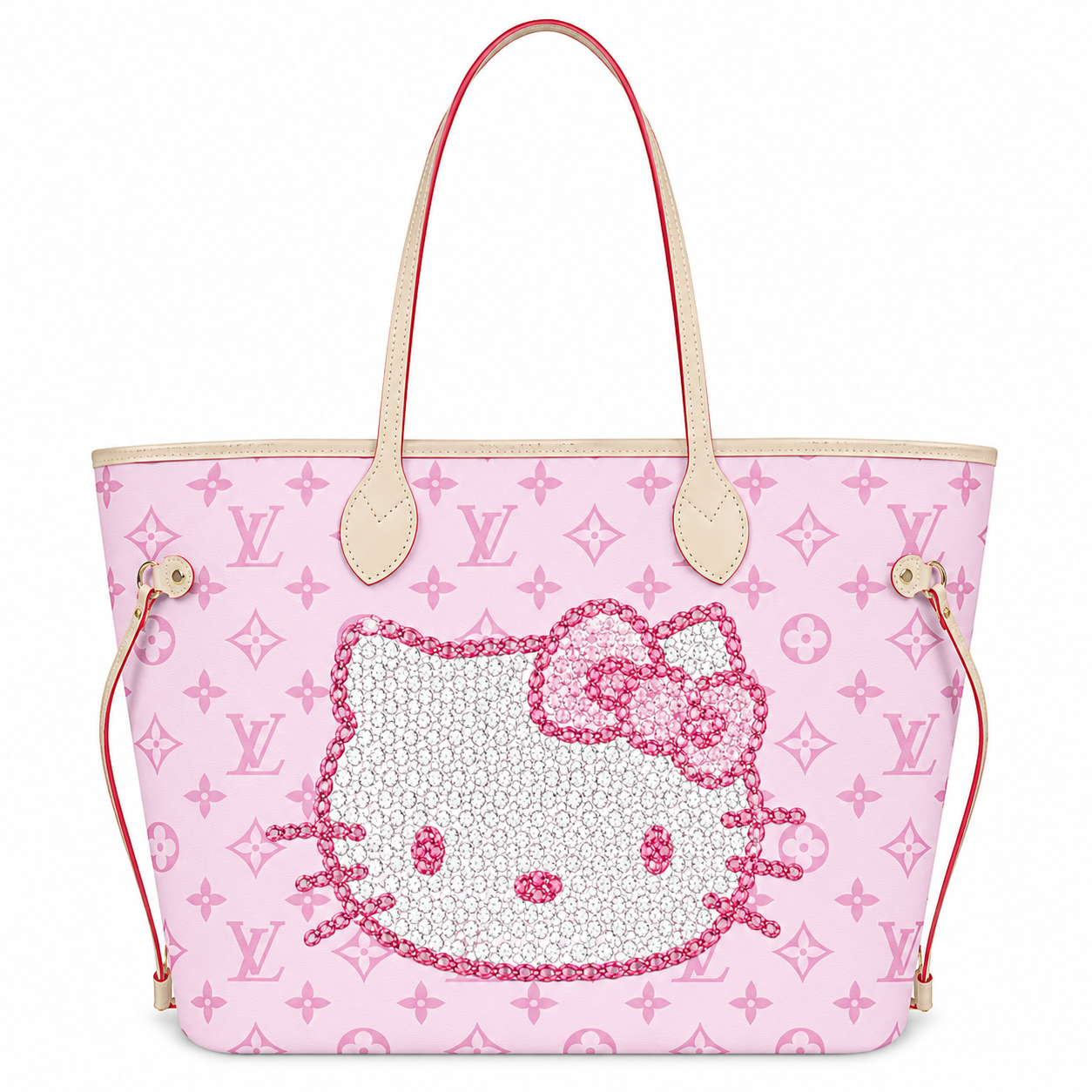Pink Luxe Kitty Tote