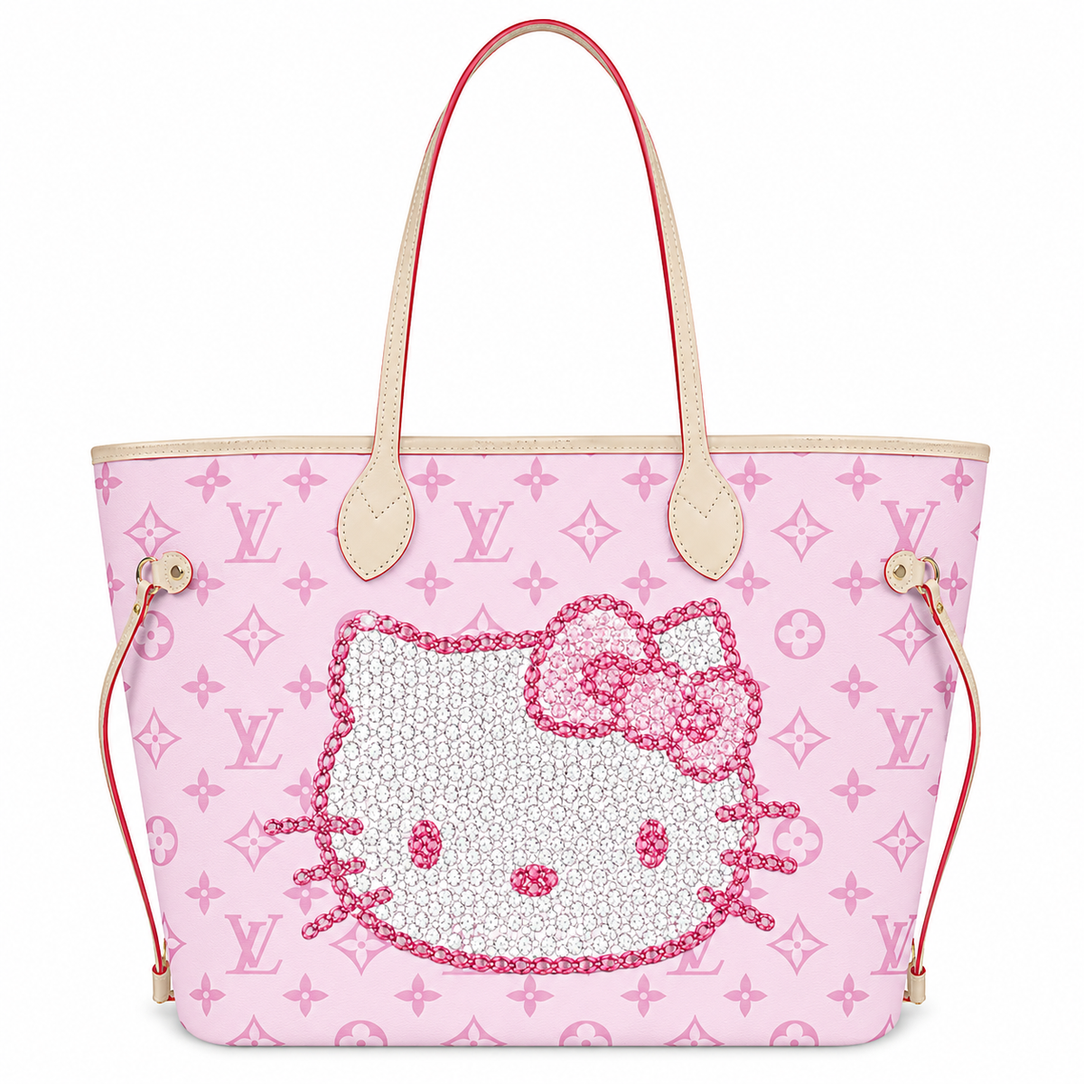 Pink Luxe Kitty Tote