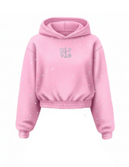 PINK ICED HOODIE