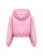 PINK ICED HOODIE